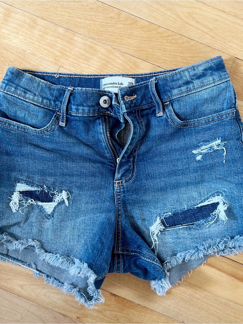 Abercrombie Kids High Rise Relaxed Short - 13/14 Regular